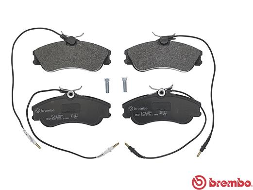 A.B.S. P 61 060 BREMBO Bremsbelagsatz, Scheibenbremse